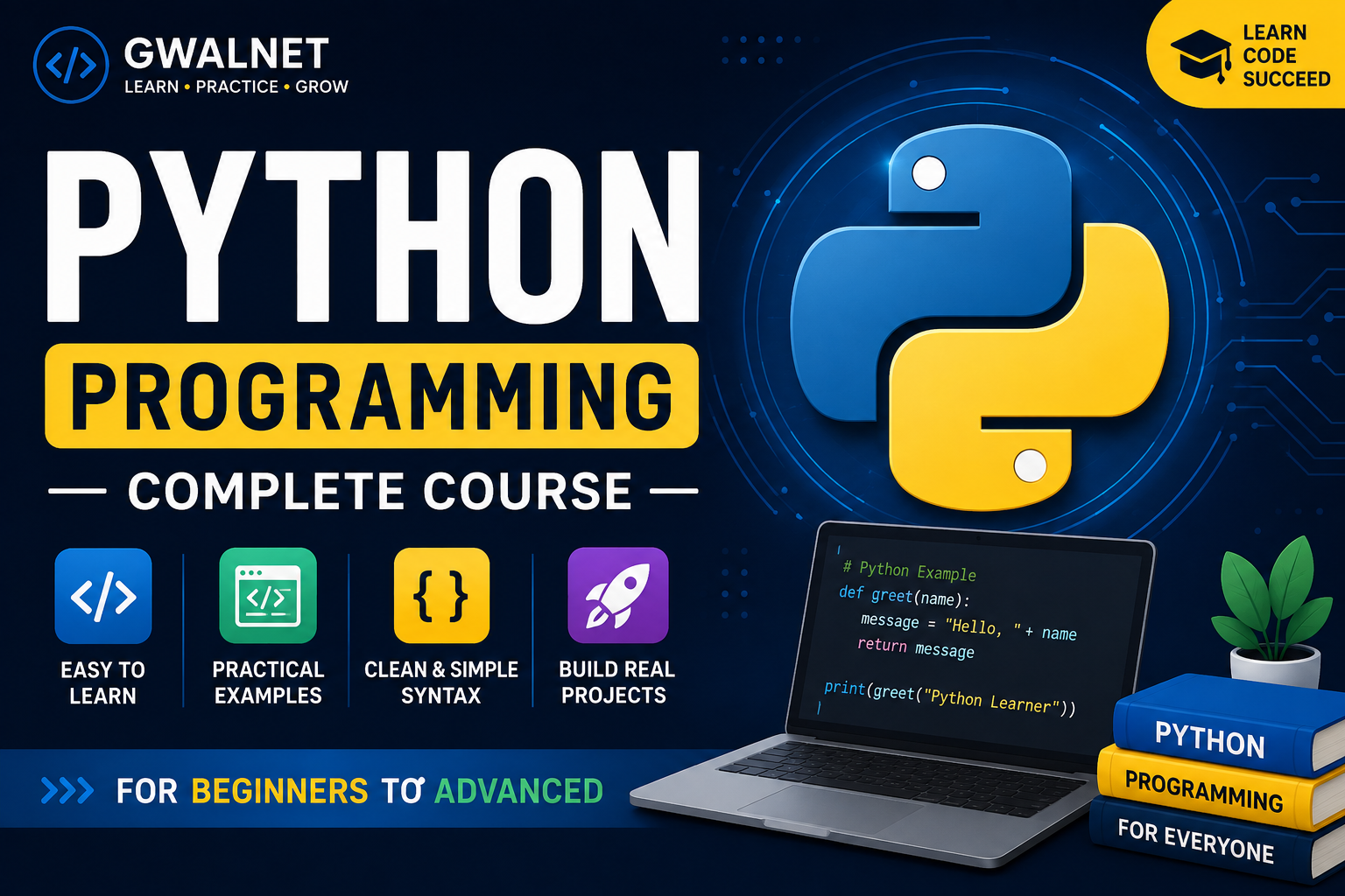 Python Programming for Beginners
